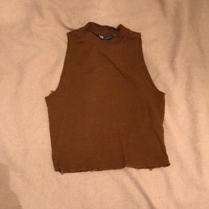 ZARA cropped cami